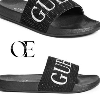 Guess Pantofle Černé 39